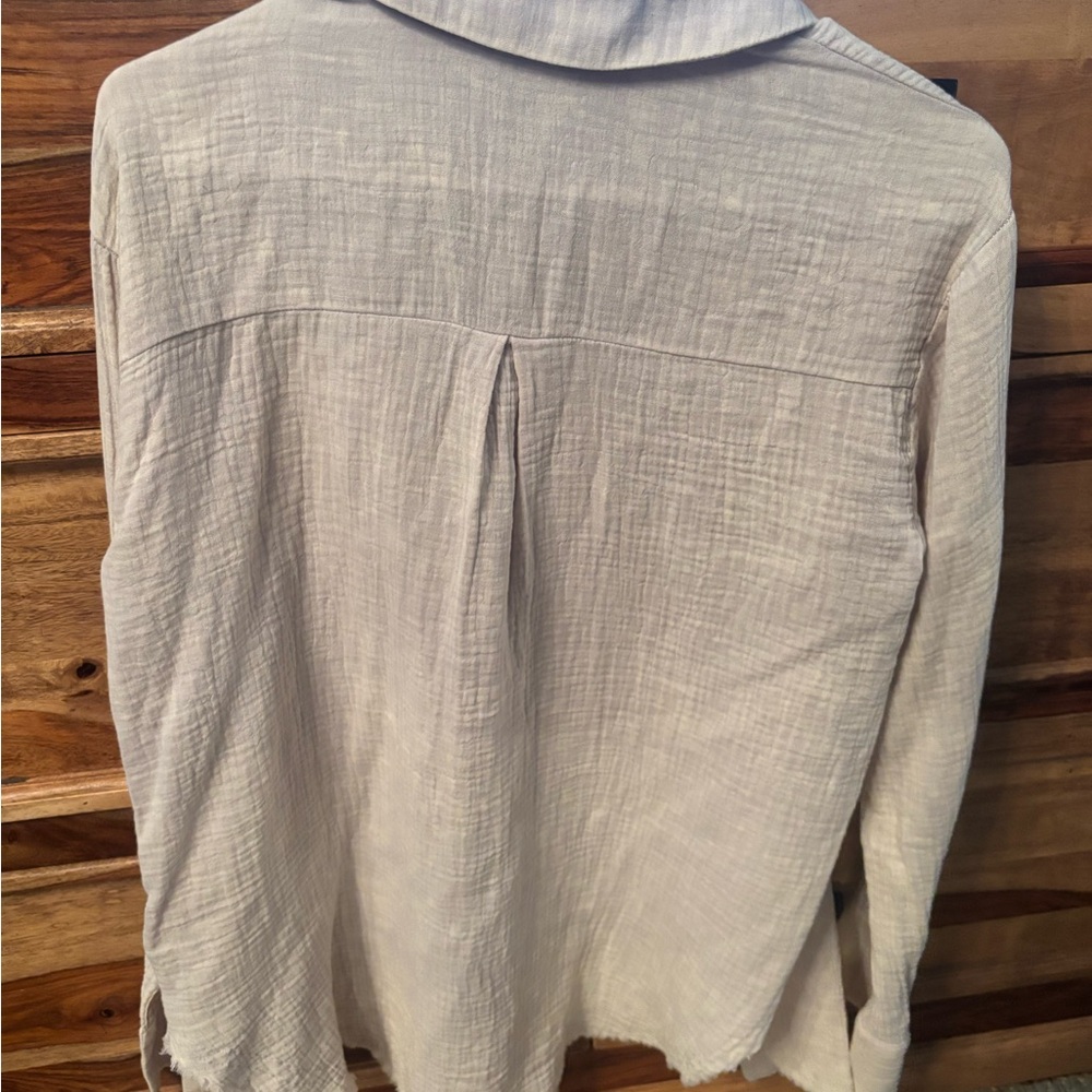 Mystree Men's Light Tan Shirt Jacket